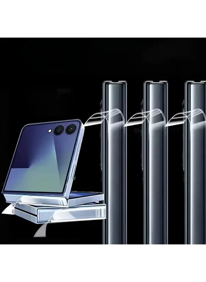 4Pcs Hinge Film Screen Protector Compatible with Samsung Galaxy Z Fold 7 Flip7 Fold6 - Image 5